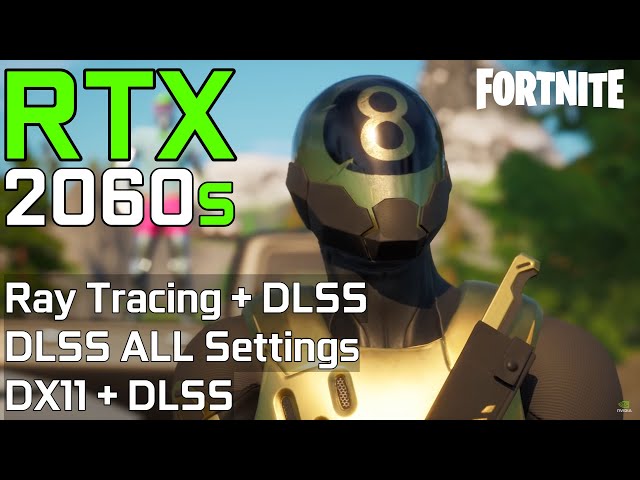 FORTNITE | Ray Tracing High vs Max |  DLSS ON vs OFF | DLLSS ALL Settings Test | DX11 + DLSS Test