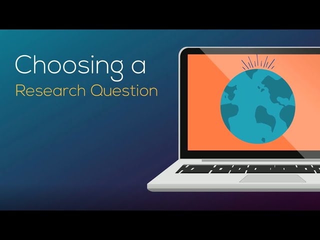 How Library Stuff Works - Choosing a Research Question