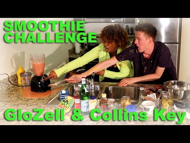 Smoothie Challenge - GloZell & Collins Key