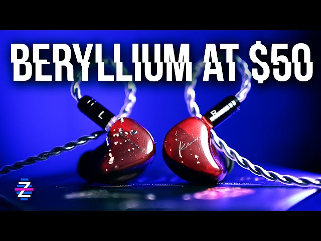 Kinera BD005 Pro Review - $50 Beryllium Hybrid! | vs Aria, Heart Mirror, BA5