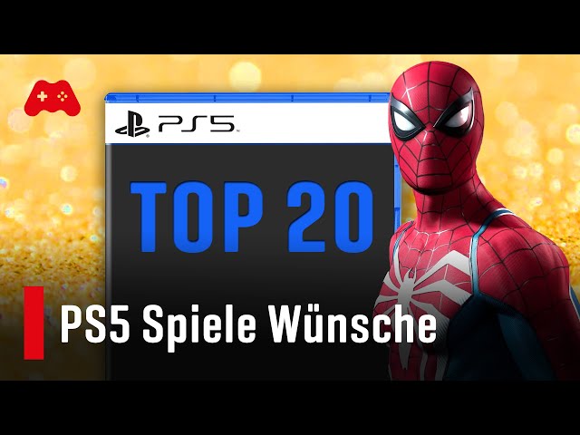 TOP 20 ► PS5 Spiele Wunschzettel 2023