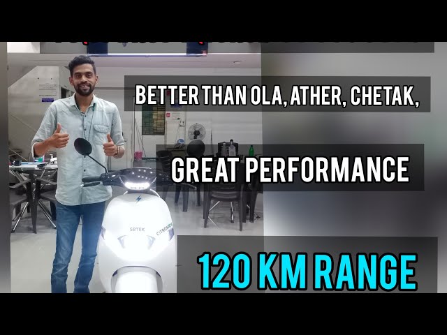HIGH SPEED SBTEK CITRON EV...ELECTRIC SCOOTER REVIEW . BETTER THAN OLA, ATHER, CHETAK?
