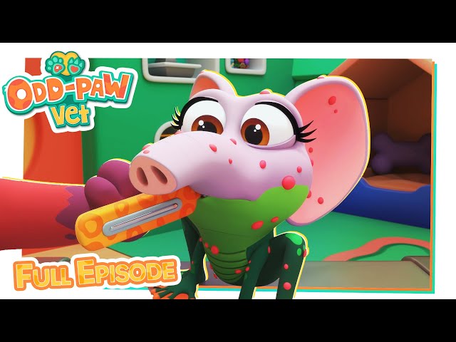 Elefrog's Rash Crisis: Billie To The Rescue! 🔴 Elephant and Frog Exciting Odd-paw Vet Adventures 🐾