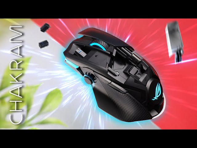 ASUS ROG Chakram Mouse Review - The FEATURE PACKED Beast!