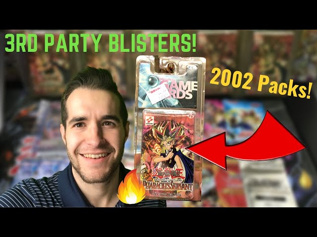 2002 PHARAOH'S SERVANT 3RD PARTY BLISTERS! Retro Pack 2 & Invasion of Chaos Yugioh Cards Opening!