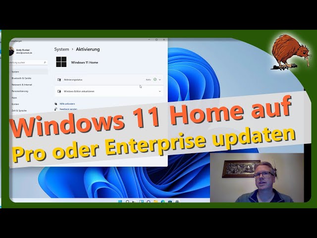Windows 11 Home auf Pro upgraden