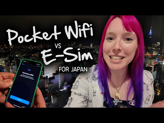 Pocket Wifi or E-Sim 📱 Which is best for Japan in 2024?