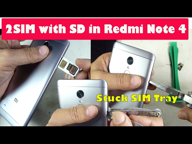 📱 Xiaomi Redmi Note 4: Dual SIM & SD Card Simultaneously Supported
