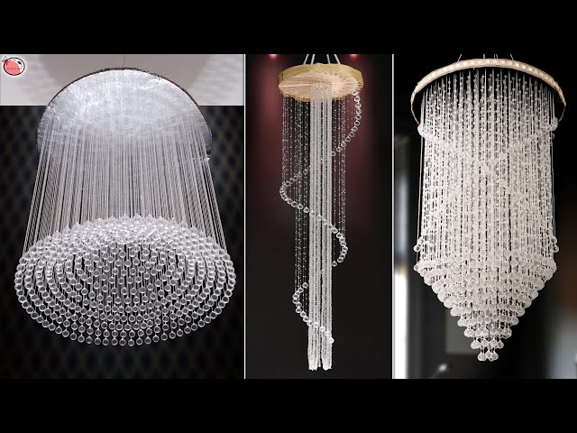 Hit!!.. Beautiful 8 DiY Pearls Wall Hanging - Chandelier Designs For Living Room - Jhumar Idea
