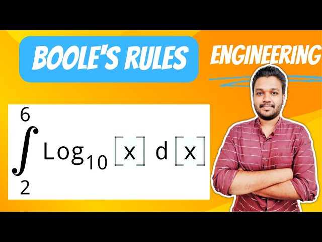 Boole's Rule | Numerical Integration | Engineering mathematics | Solved Example 3 | Mathspedia |