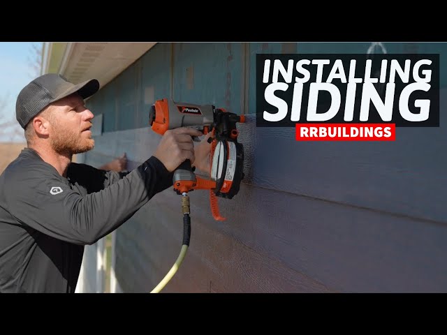 Installing Siding on the BEST House Part 2
