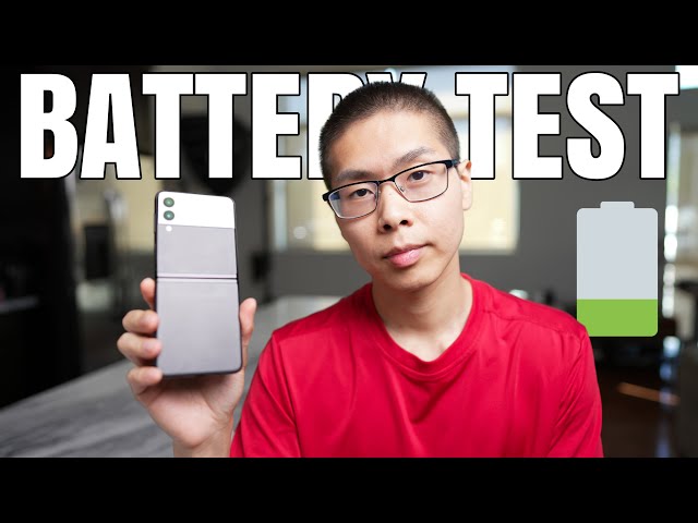 Samsung Galaxy Z Flip 3 Battery Life Test / A Day in my Life