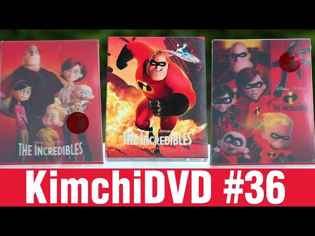 The Incredibles - KimchiDVD #36 oneclick ( unboxing )