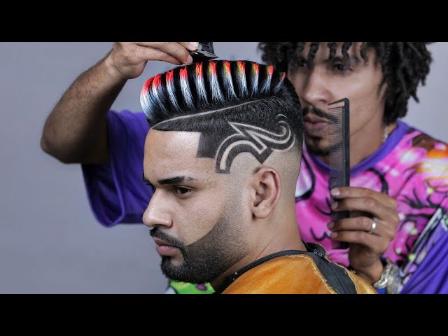 🔥 HAIR TRANSFORMATION  CRAZY MAN Haircut  ✂️