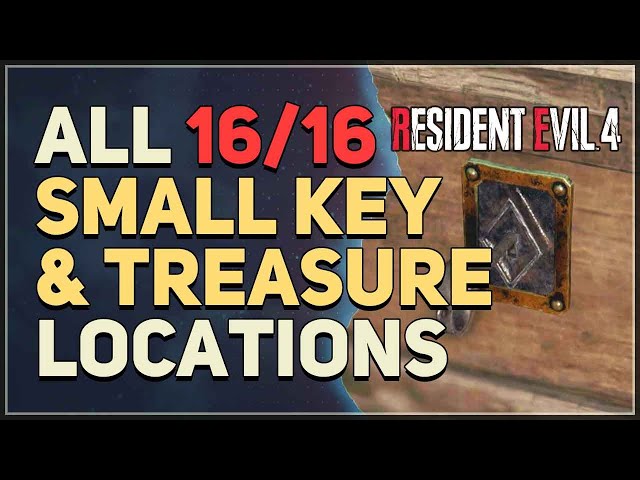 All Small Key Locations Resident Evil 4 Remake