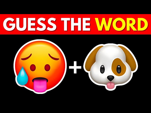 Guess the WORD by Emoji | Ultimate Emoji Challenge