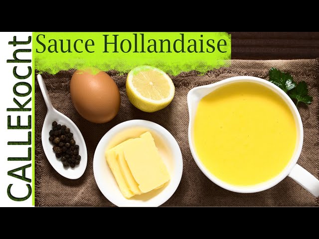 Sauce Hollandaise selber machen - Rezept zum Spargel - einfach lecker