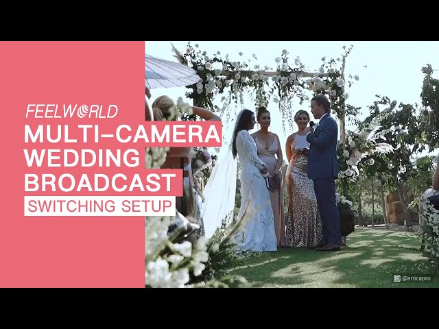 Multi-Camera Wedding Broadcast & Switching Setup