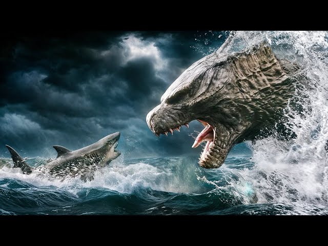 Godzilla Eats Megalodon (1 Million Subscribers)