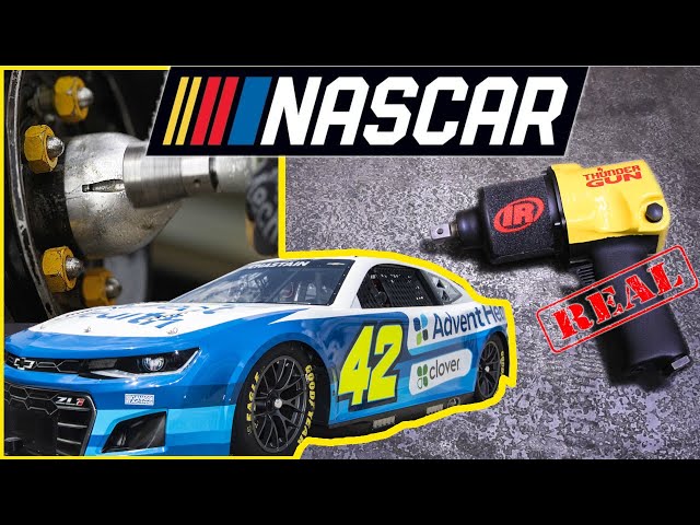 Testing a REAL NASCAR Pit Gun! A Farewell to 5-Lug Pitstops