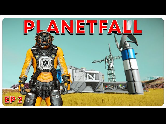 Expanding Our Starter Base after Making Planetfall Ep 2: Space Engineers