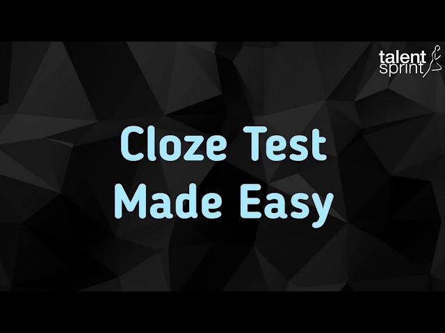 Cloze Test Made Easy | IBPS PO, Clerk | SBI PO, Clerk | SSC CGL
