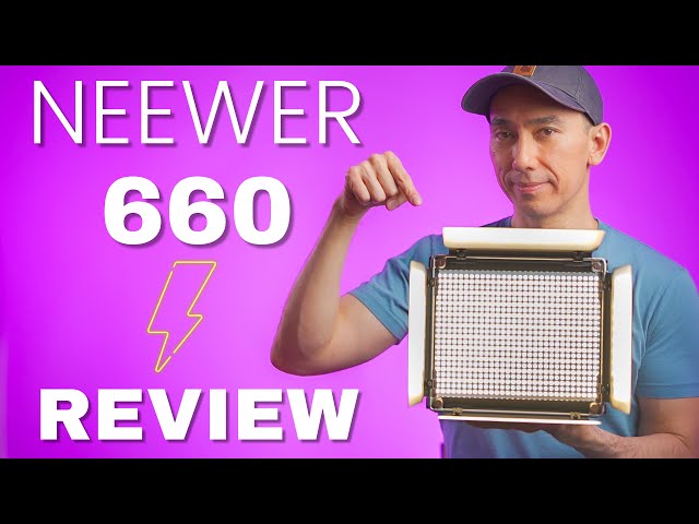 Neewer 660 Review. Best lighting for YouTube Videos and Streaming