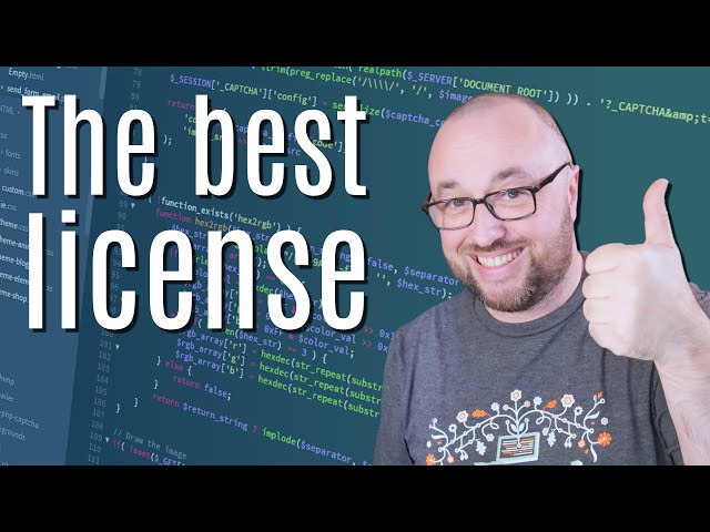 What's the BEST open source license for your project?