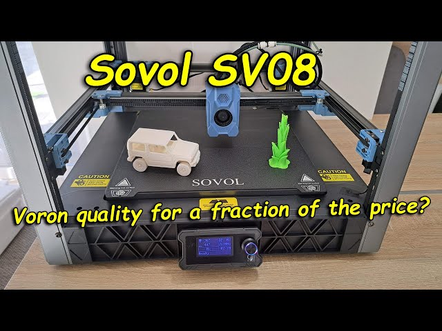 Sovol SV08 based on Voron 2.4, similar print quality for fraction of the price