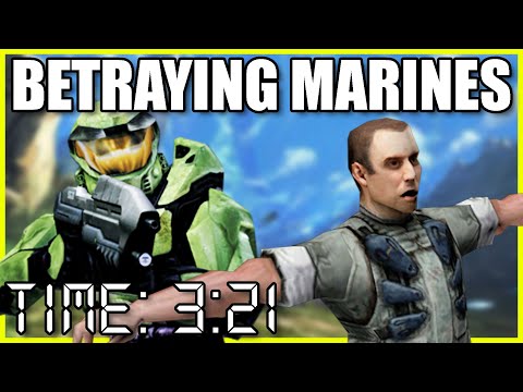 How Long Can We Survive Against Halo Marines In EVERY Halo Game?
