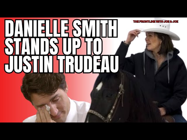 Danielle Smith STANDS UP to Justin Trudeau!