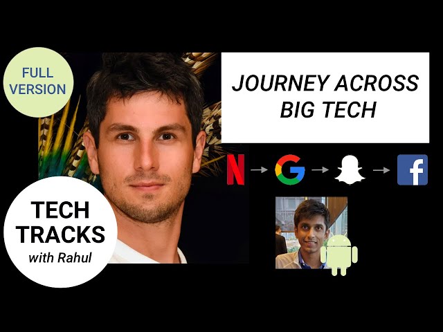 Full Interview with a Facebook/Google/Snapchat/Netflix Engineer and Manager - Igor Podkhodov