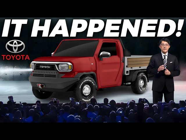 Toyota CEO Reveals ALL NEW $10,000 Pickup Truck & SHOCKS The Entire Industry!