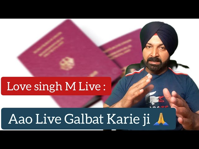 Love singh M Live : Topic Natinality, Europe Country to Germany, Sponsor te hor Galbaat