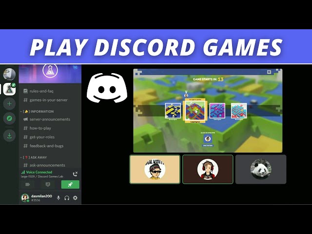 How to Play Discord Channel Games with Friends