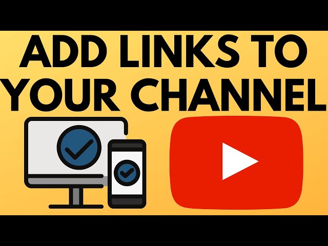 How to Add Social Media Links to YouTube Channel - PC & Mobile - 2022