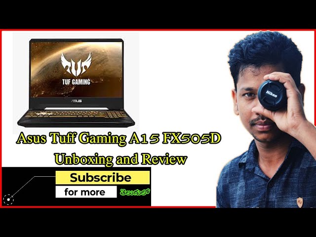 Asus Tuff Gaming A15  FX505D Unboxing In Telugu | 7Hills | Pubg Gaming laptop | Hypercool Technology