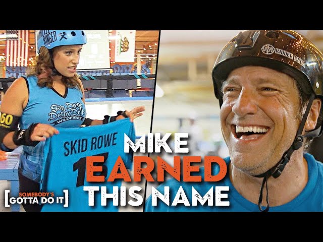 Mike Rowe Gets KNOCKED AROUND by the Tough as Nails Ladies of ROLLER DERBY | Somebody's Gotta Do It