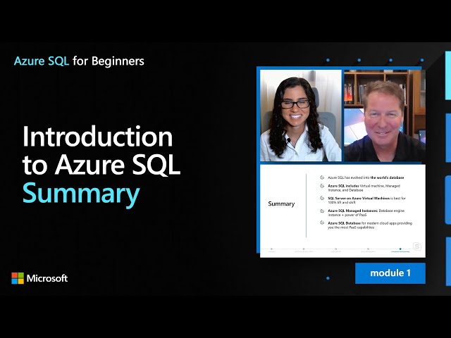 Introduction to Azure SQL – Summary | Azure SQL for beginners (Ep. 11)