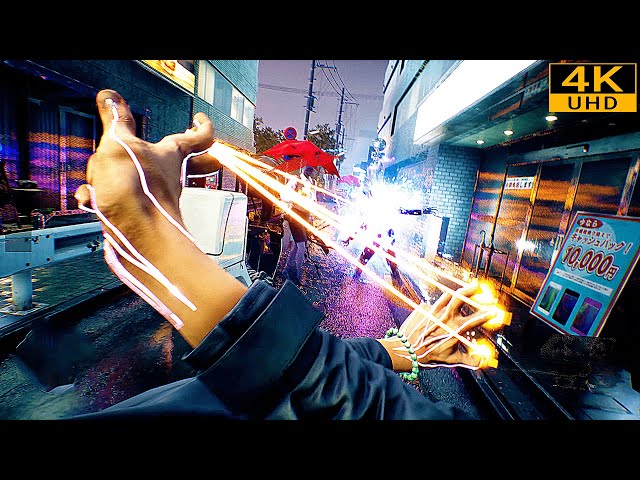 Ghostwire: Tokyo - INSANE Fight Animation Gameplay [4K 60FPS]