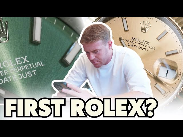 BEST Entry-Level Rolex, He wanted to buy a Rolex Datejust 'Blue Motif' & More! | Trotters Jewellers