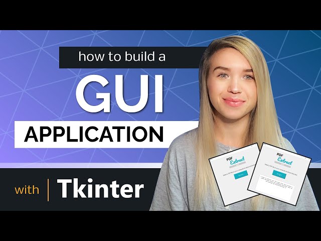 Create a GUI app with Tkinter - Step by Step Tutorial