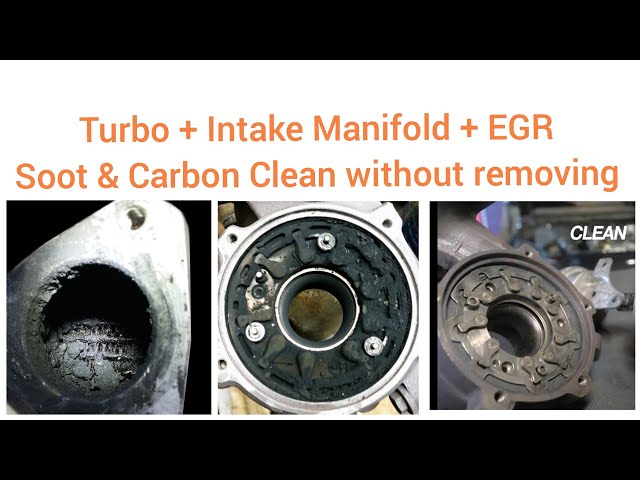 How we clean EGR Valve, Intake Manifold & Turbo without removing!! using DPF Flushing cleaning fluid