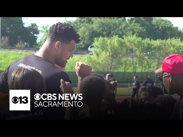 Sacramento native, NFL defensive end Arik Armstead hosts annual Stay Hungry Youth Camp