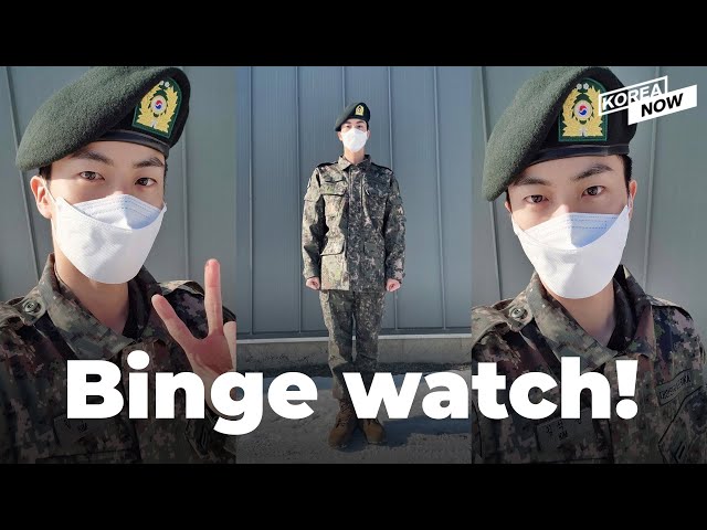 [BINGE-WATCH] BTS Jin's journey from idol to soldier