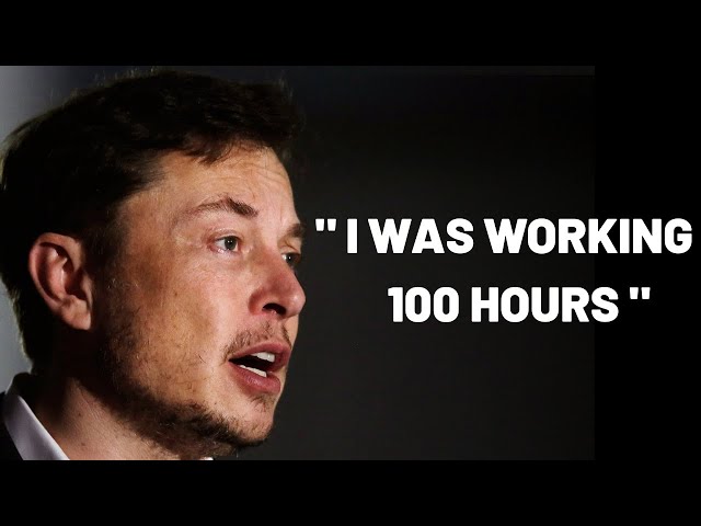 SCARY WORK ETHIC - Elon Musk Motivational Video