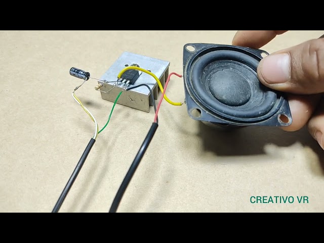 Mini Amplificador de Audio simple