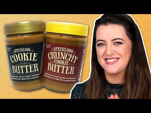 Irish People Try American Cookie Butter