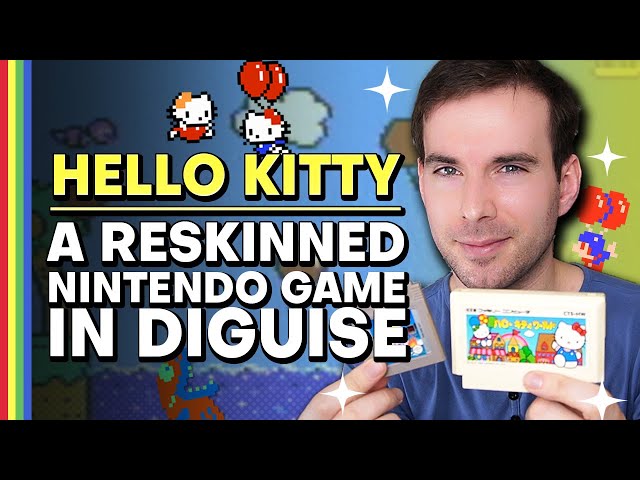 Nintendo Rebranded Their Game into Hello Kitty