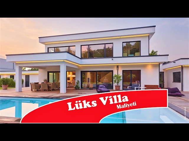 Lüks Villa Maliyeti 2023 | Müstakil Villa İnşaat Maliyeti